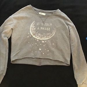 Hollister crop sweater